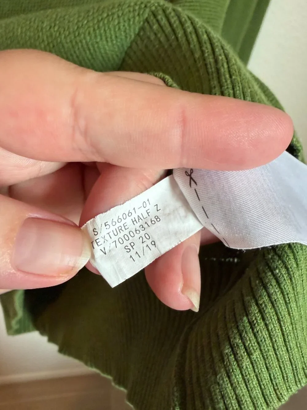 Banana Republic Supima Cotton Olive Green Quarter Zip Sweater Small